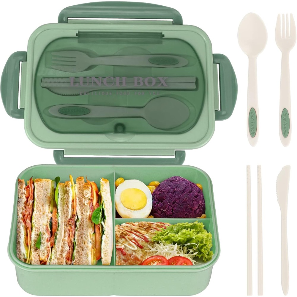 Meal Prep Microwave - صندوق غداء بنتو سعة 1200 مل