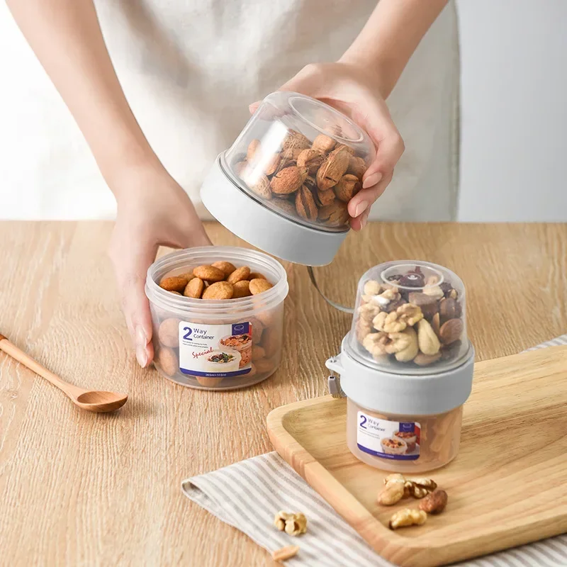 Meal Prep Yogurt Containers - الإفطار دقيق الشوفان الحبوب الجوز الزبادي