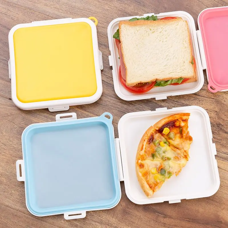Meal Prep Microwave - علبة تخزين محمولة للساندويتشات والتوست من