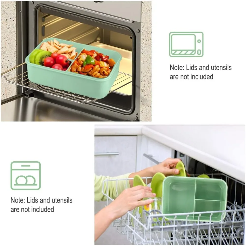 صندوق غداء بنتو سعة 1200 مل لل - مراجعة Meal Prep Microwave وسعره