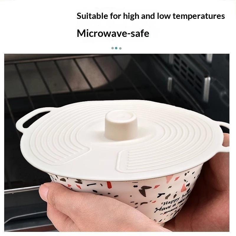 3 قطع أغطية سيليكون مقاومة للح - مراجعة Meal Prep Microwave وسعره