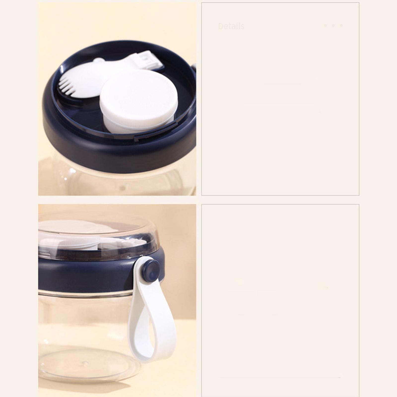 وعاء تحضير وجبات السلطة مع غطا - مراجعة Meal Prep Yogurt Containers وسعره