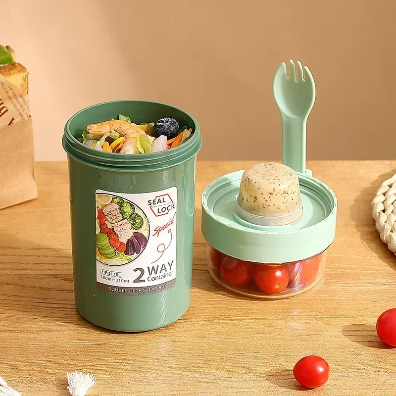 بينتو علب الاغذية سلطة الشوفان - مراجعة Meal Prep Yogurt Containers وسعره