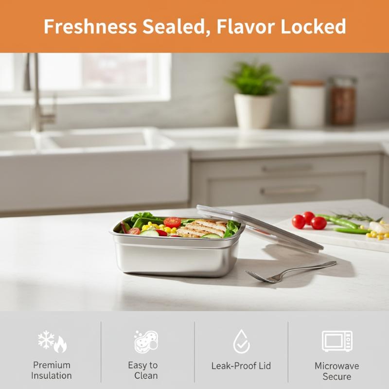 صندوق غداء للتخييم من الفولاذ  - مراجعة Meal Prep Microwave وسعره