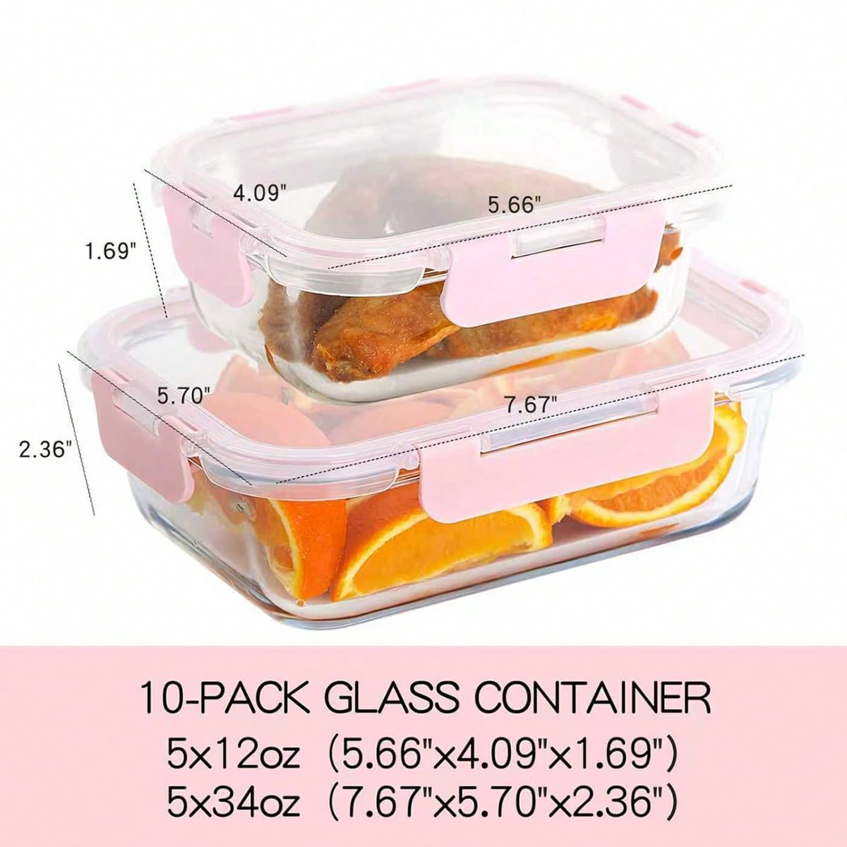 10 حاويات زجاجية لتحضير الوجبا - مراجعة Meal Prep Microwave وسعره