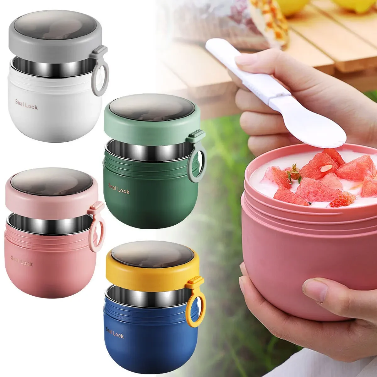 600 مللي/800 مللي أكواب الإفطا - مراجعة Meal Prep Yogurt Containers وسعره