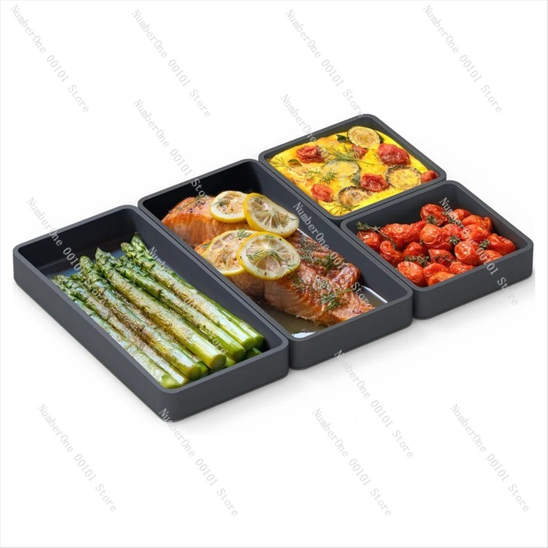 فواصل صواني الخبز Y92A للطهي ا - مراجعة Meal Prep No Microwave وسعره