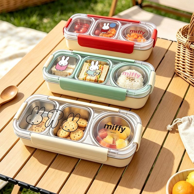 علبة غداء ميفي اللطيفة مقسمة،  - مراجعة Meal Prep No Microwave وسعره