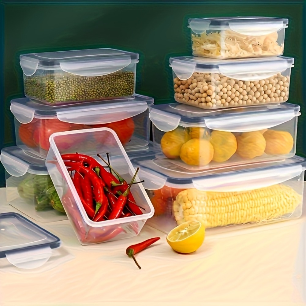 حاوية طعام محكمة الإغلاق مع غط - مراجعة Meal Prep Microwave وسعره