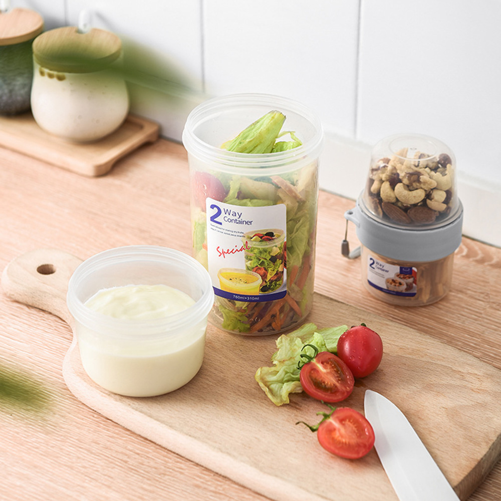 صندوق غداء محمول للحبوب والوجب - مراجعة Meal Prep Yogurt Containers وسعره
