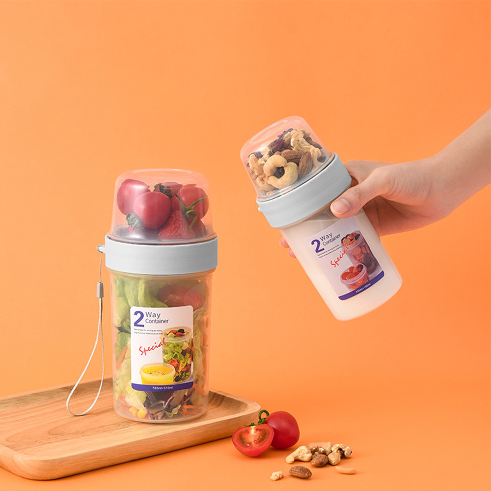 صندوق غداء محمول للحبوب والوجب - مراجعة Meal Prep Yogurt Containers وسعره